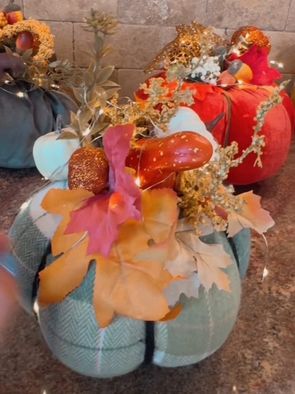 Handmade Fall & Halloween Pumpkins